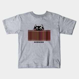 Cat Bookworm Kids T-Shirt